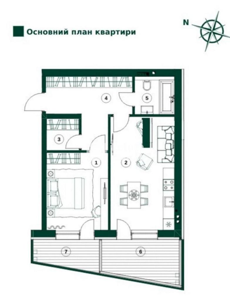 В продаже 1 ком. квартира в новострое ЖК ParkVille, ул. Батумская, 2. Район  Сокольники, ближайшая станция метро Университет - Код 01164158